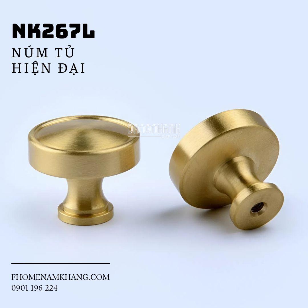 Núm tủ hiện đại NK267L | Zalo 0901 196 224