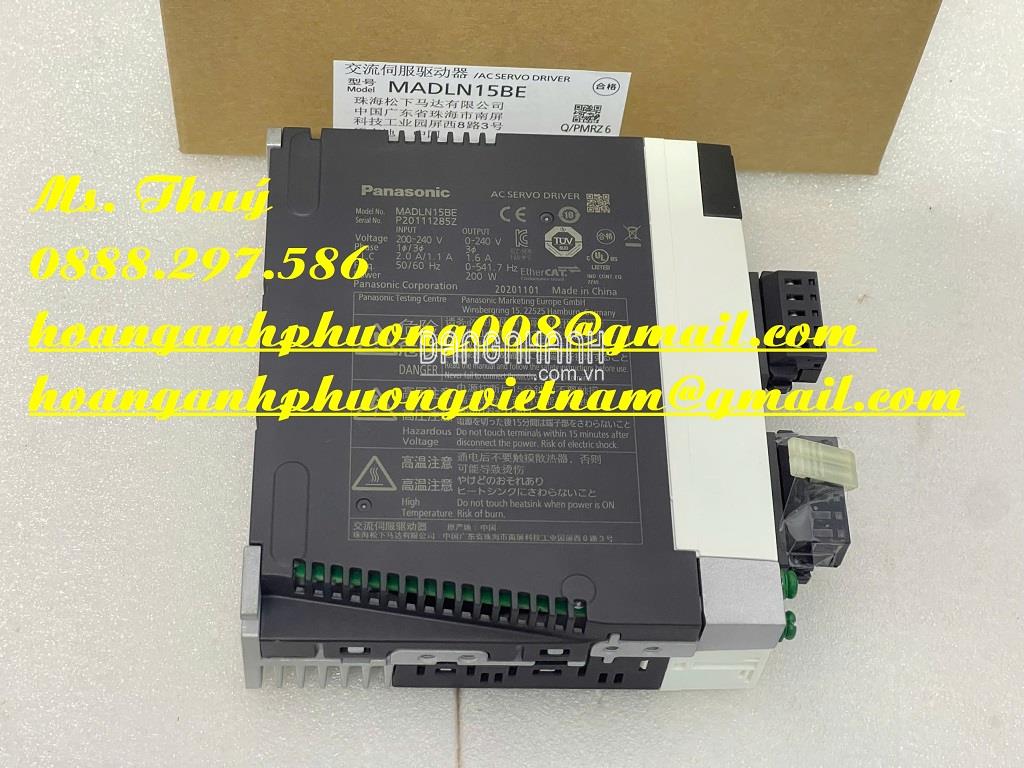  Thiết bị nhập khẩu - Servo Diver Panasonic MADLN15BE