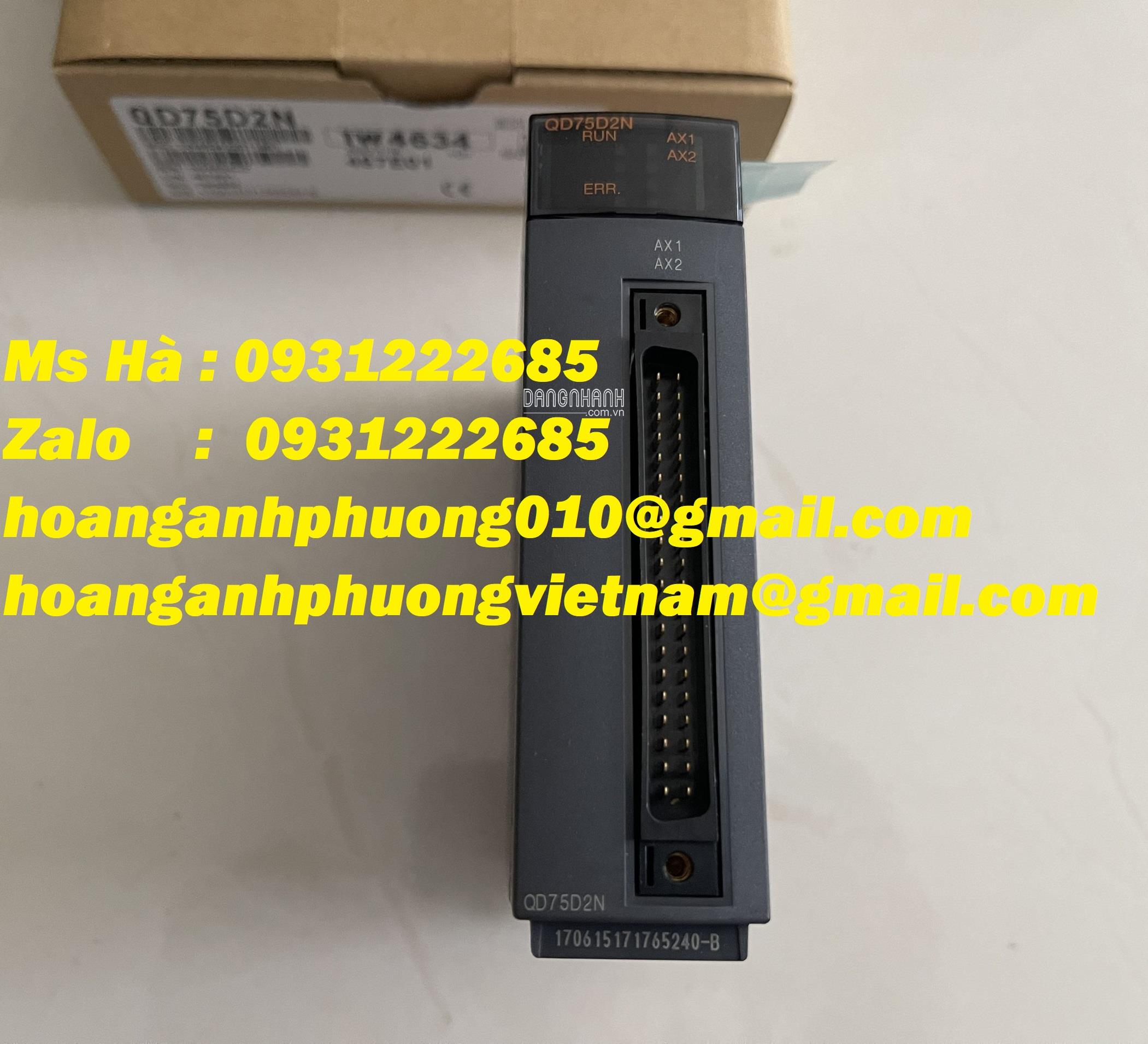 QD75D2N - Mitsubishi giá tốt - Bộ mô đun điều khiển vị trí 