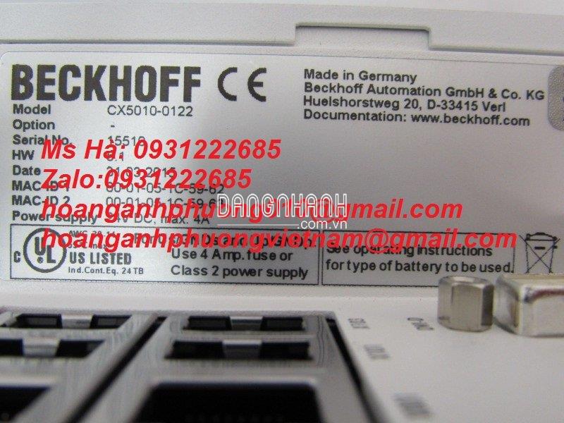 Bộ điều khiển beckhoff dòng CX5000 series CX5010-0100 