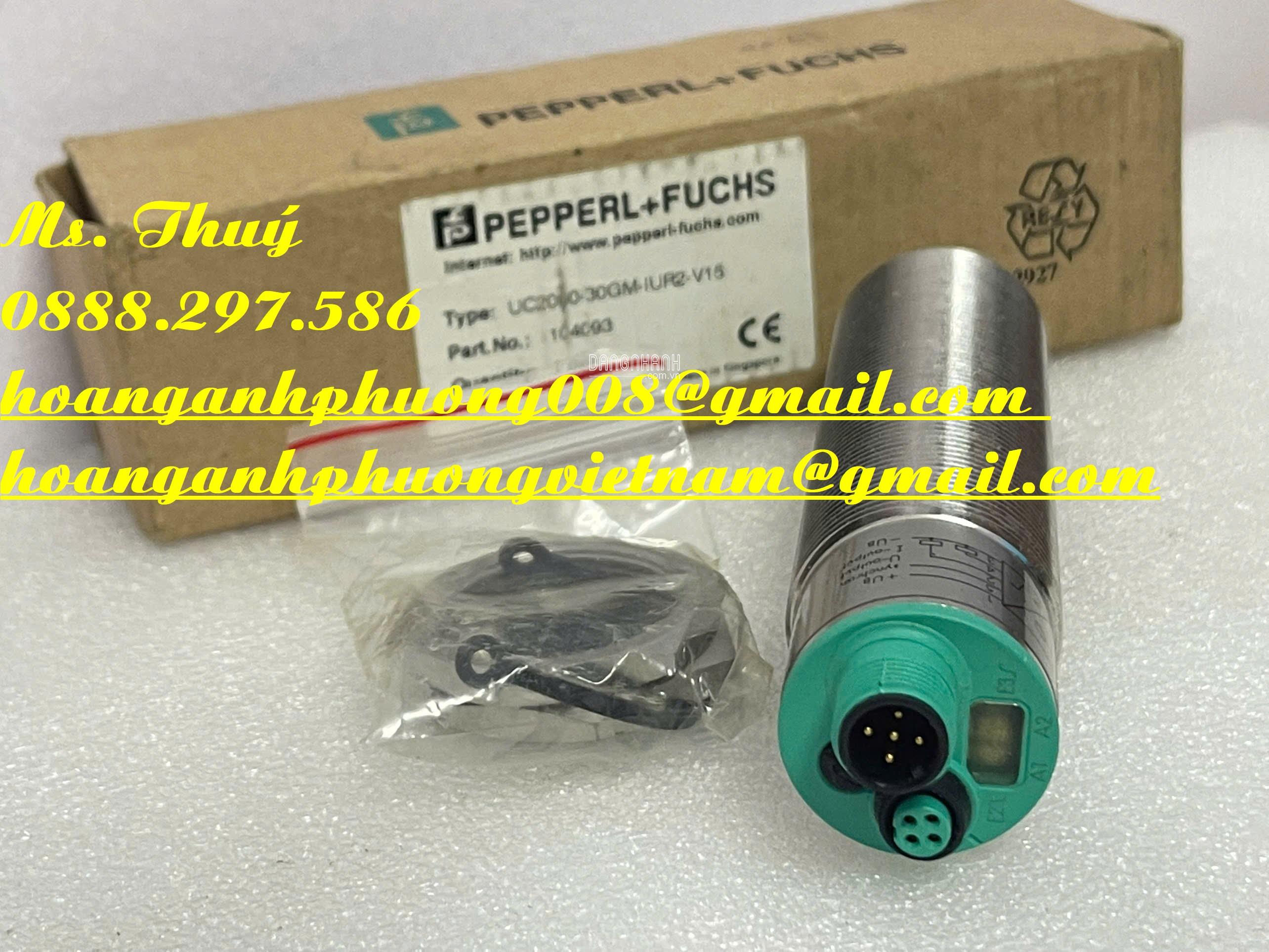 Thiết bị giá tốt - Cảm biến Pepperl + Fuchs UC2000-30GM-IUR2-V15
