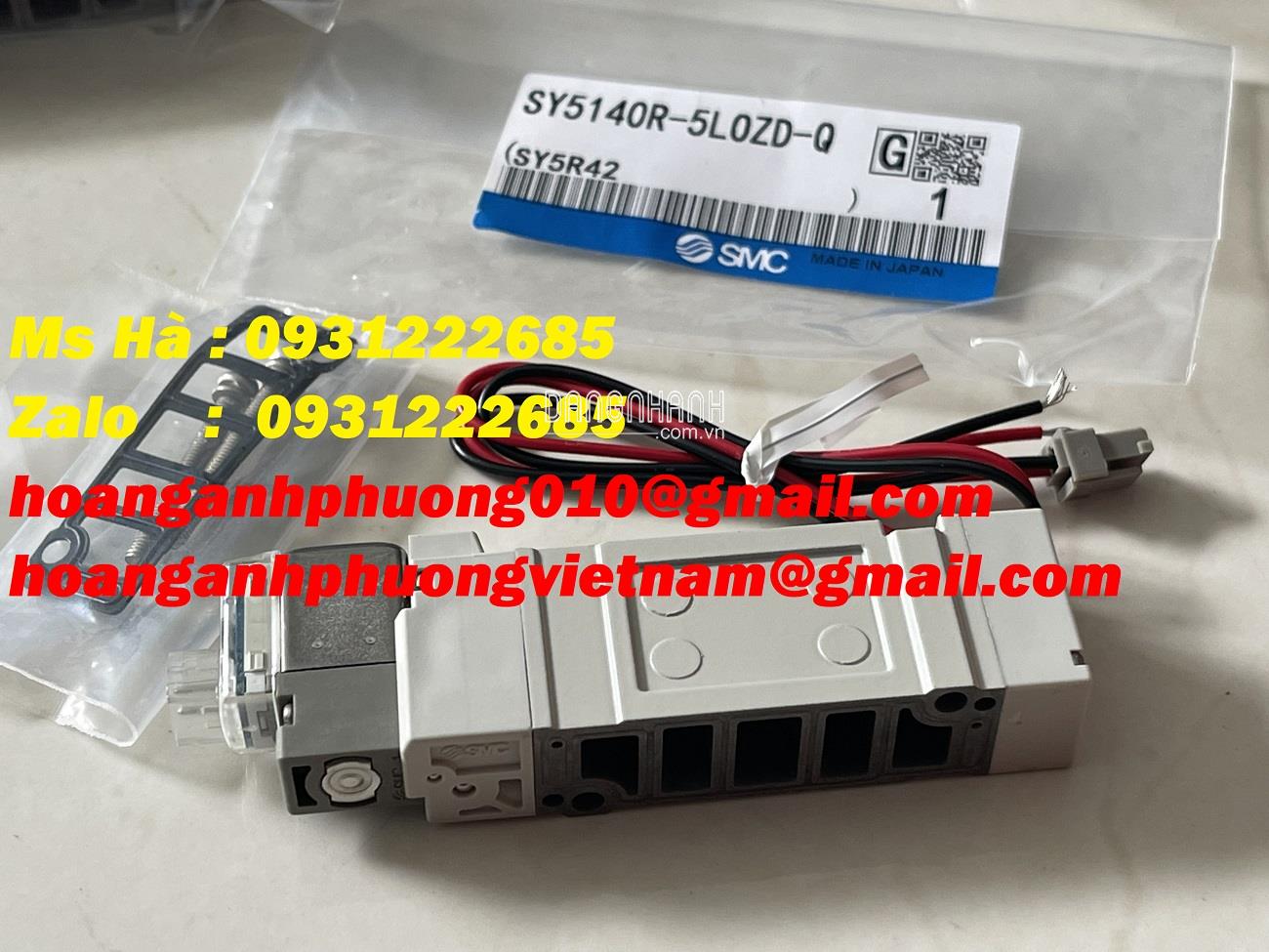 SMC van điện từ SY5140R-5L0ZD-Q hàng new - giá ưu đãi 
