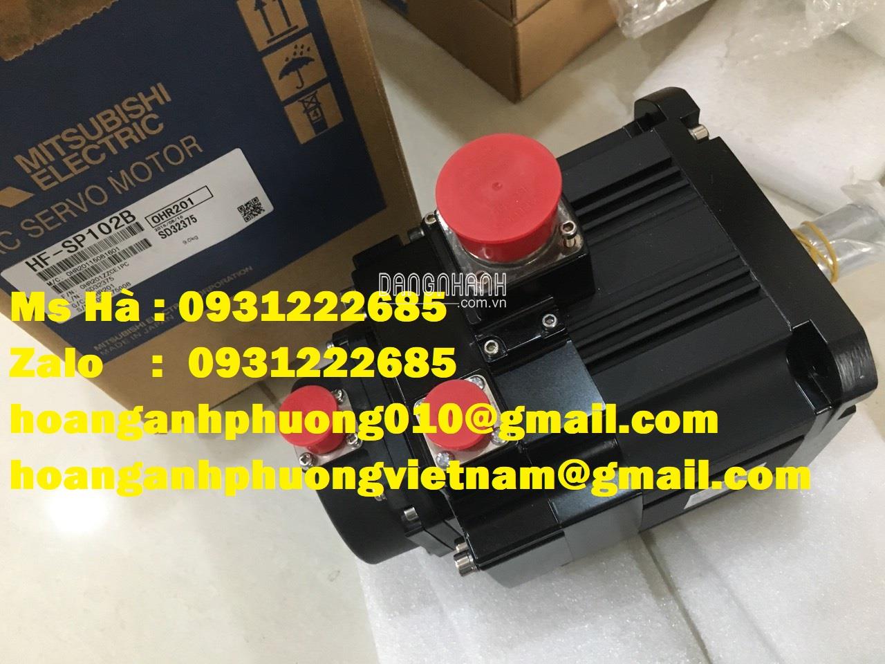 Servo động cơ HF-SP102B mitsubishi 1kW mới 100% 