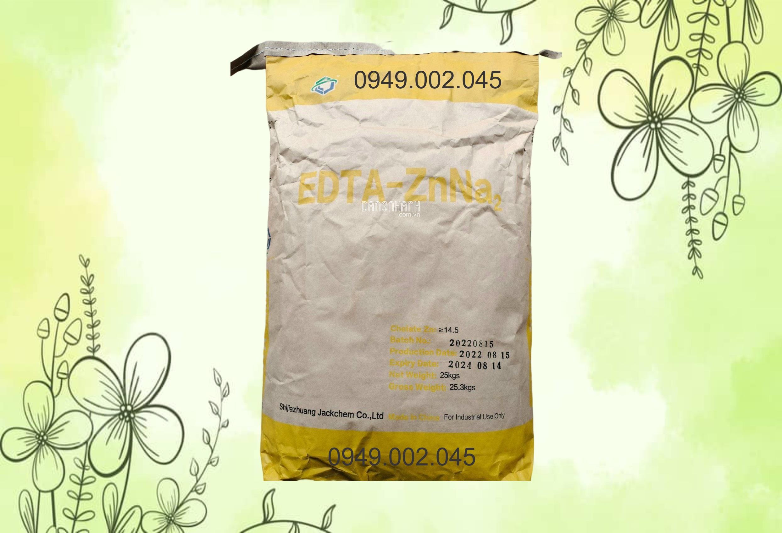 EDTA - ZnNa2 - Ngăn cản sự oxy hóa tế bào và tăng khả năng miễn dịch tôm cá