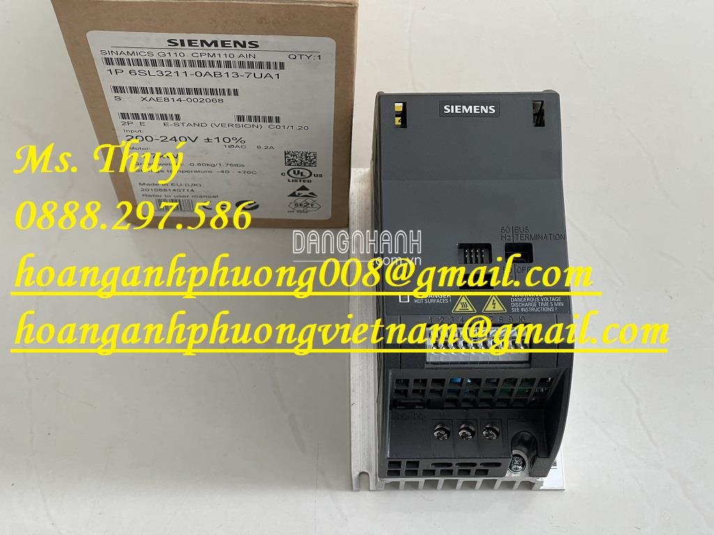 Biến tần Siemens giá tốt nhất - 6SL3211-0AB13-7UA1 - Bình Dương