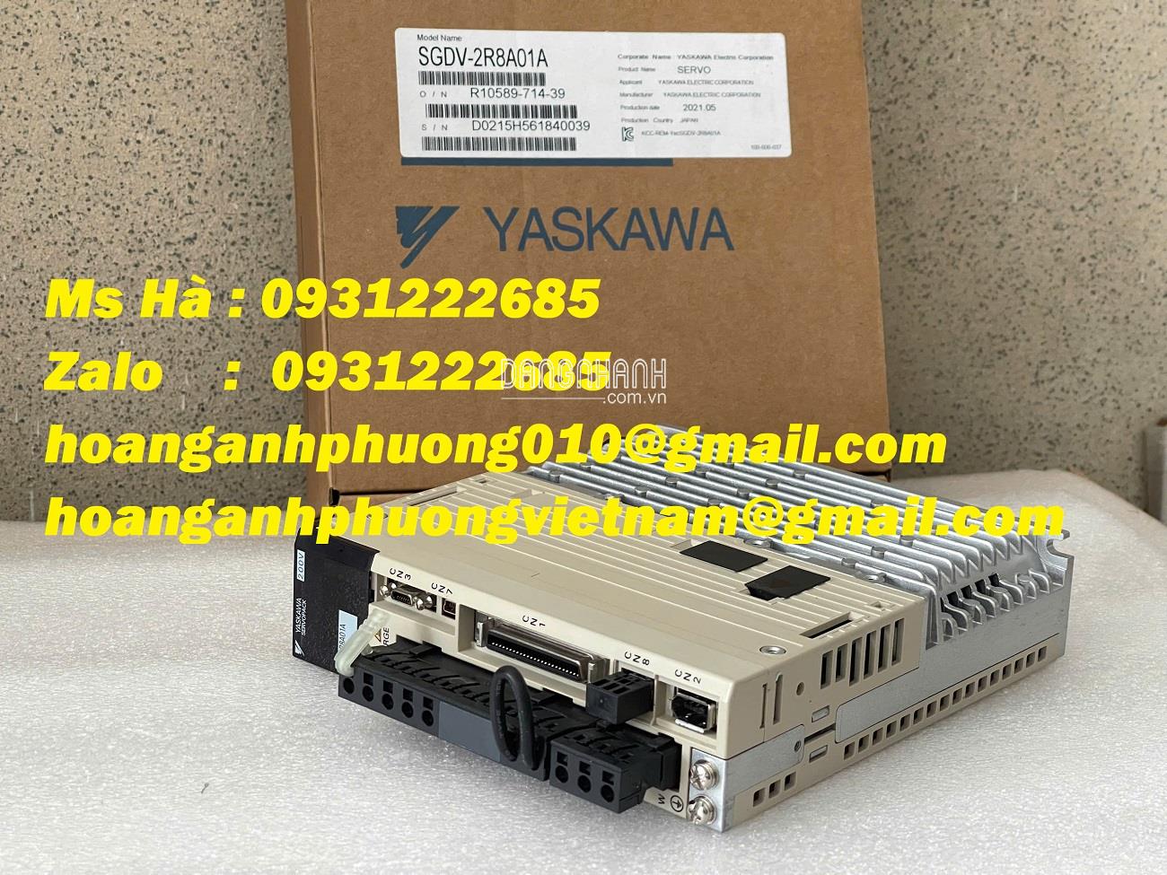  Chính hãng giá tốt - Bộ điều khiển SGDV-2R8A01A yaskawa 