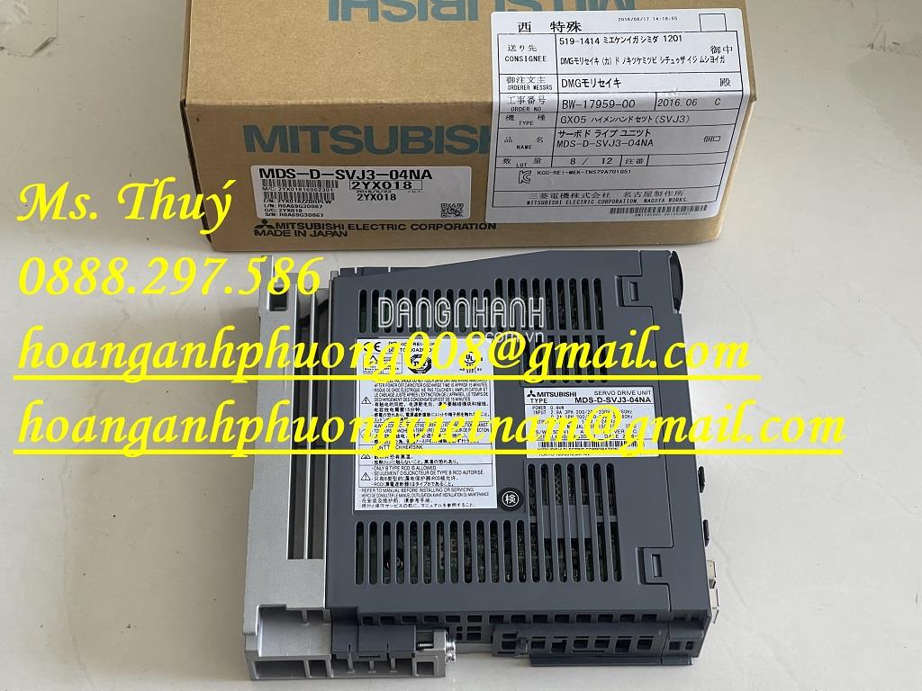 Hàng nhập - MDS-D-SVJ3-04NA - Bộ điều khiển Mitsubishi 