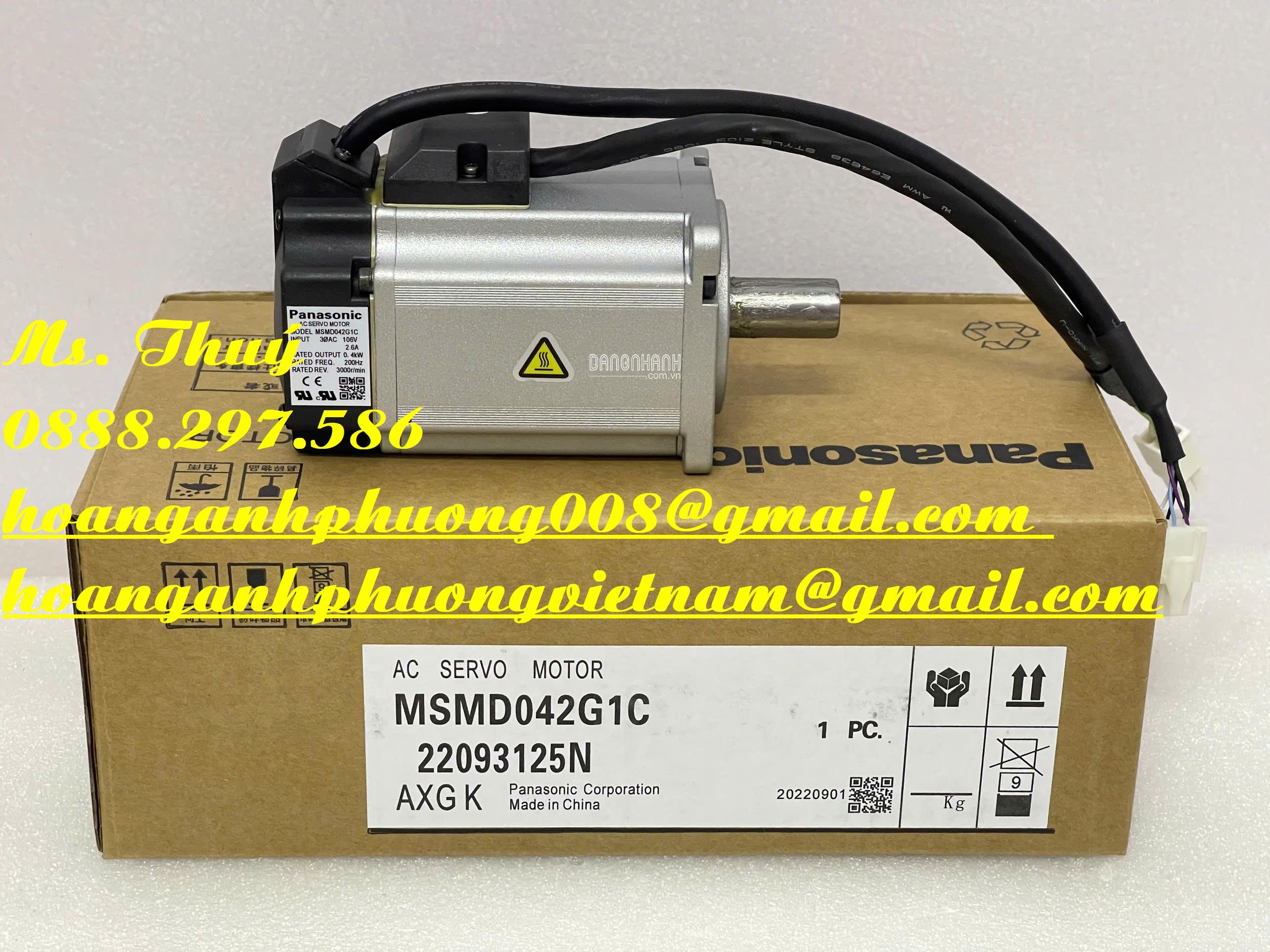 Chuyên hàng Panasonic - Động cơ MSMD042G1C mới 100%