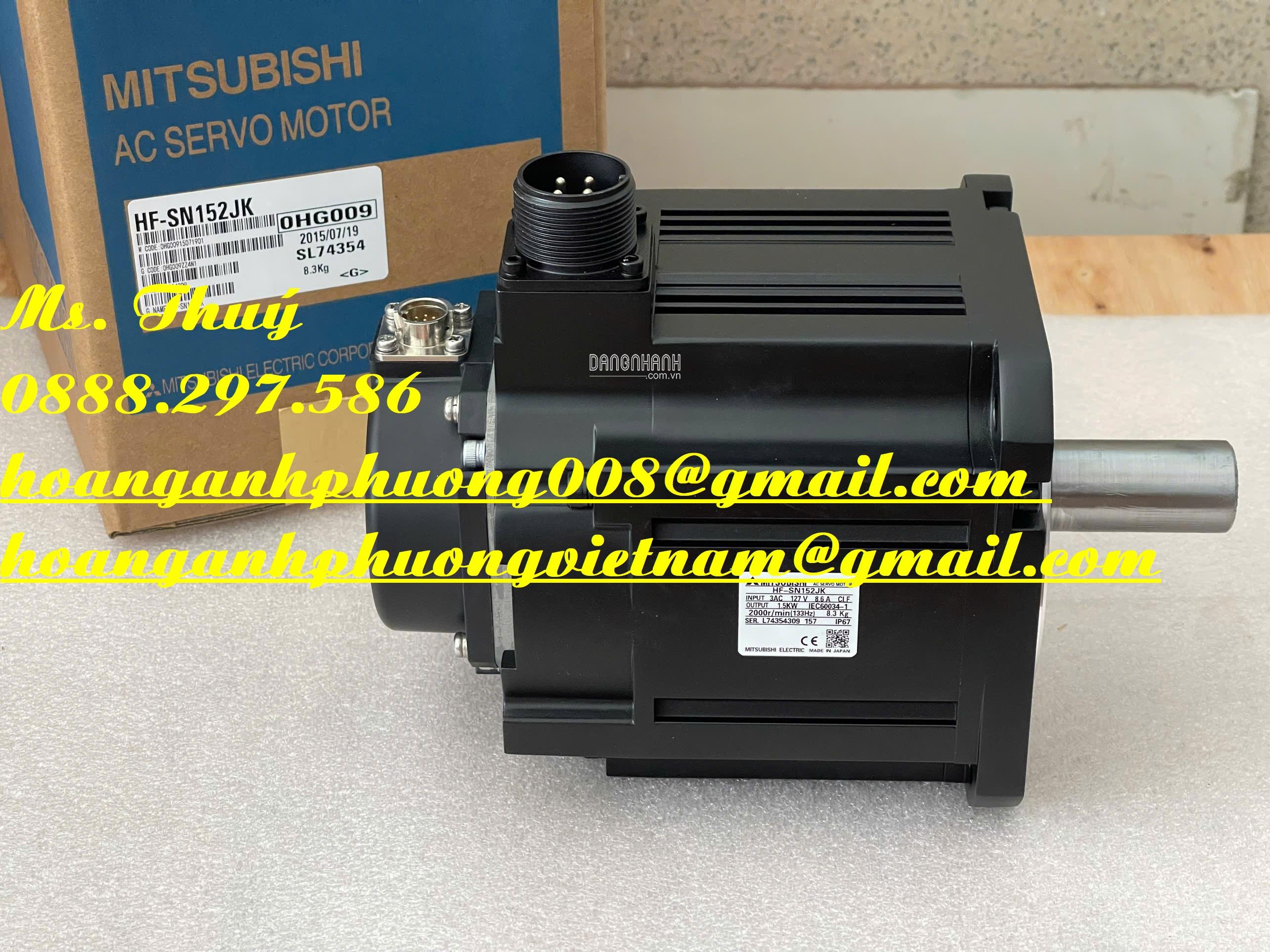 Chính hãng - Mitsubishi HF-SN152JK - Động cơ nhập mới