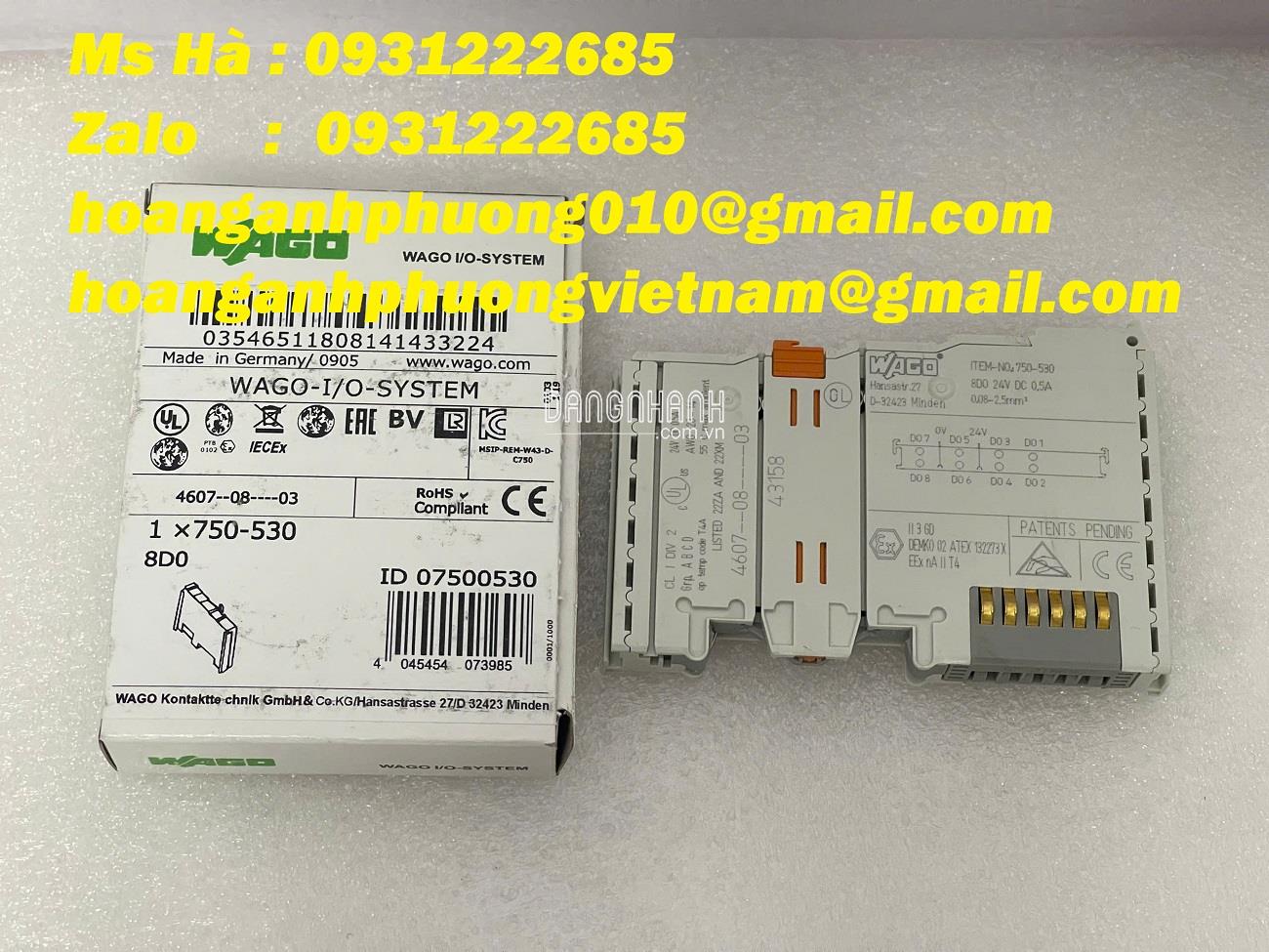 Wago 750-530  mô đun kỹ thuật số hàng mới - Free ship 