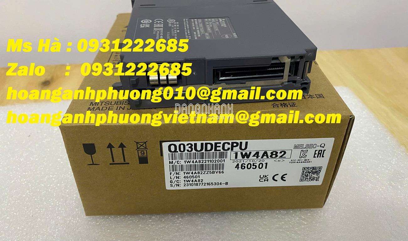Bộ xử lý CPU hiệu suất cao dòng Mitsubishi Q03UDECPU 