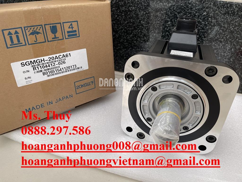Yaskawa chính hãng Nhật - Động cơ SGMGH-20ACA61