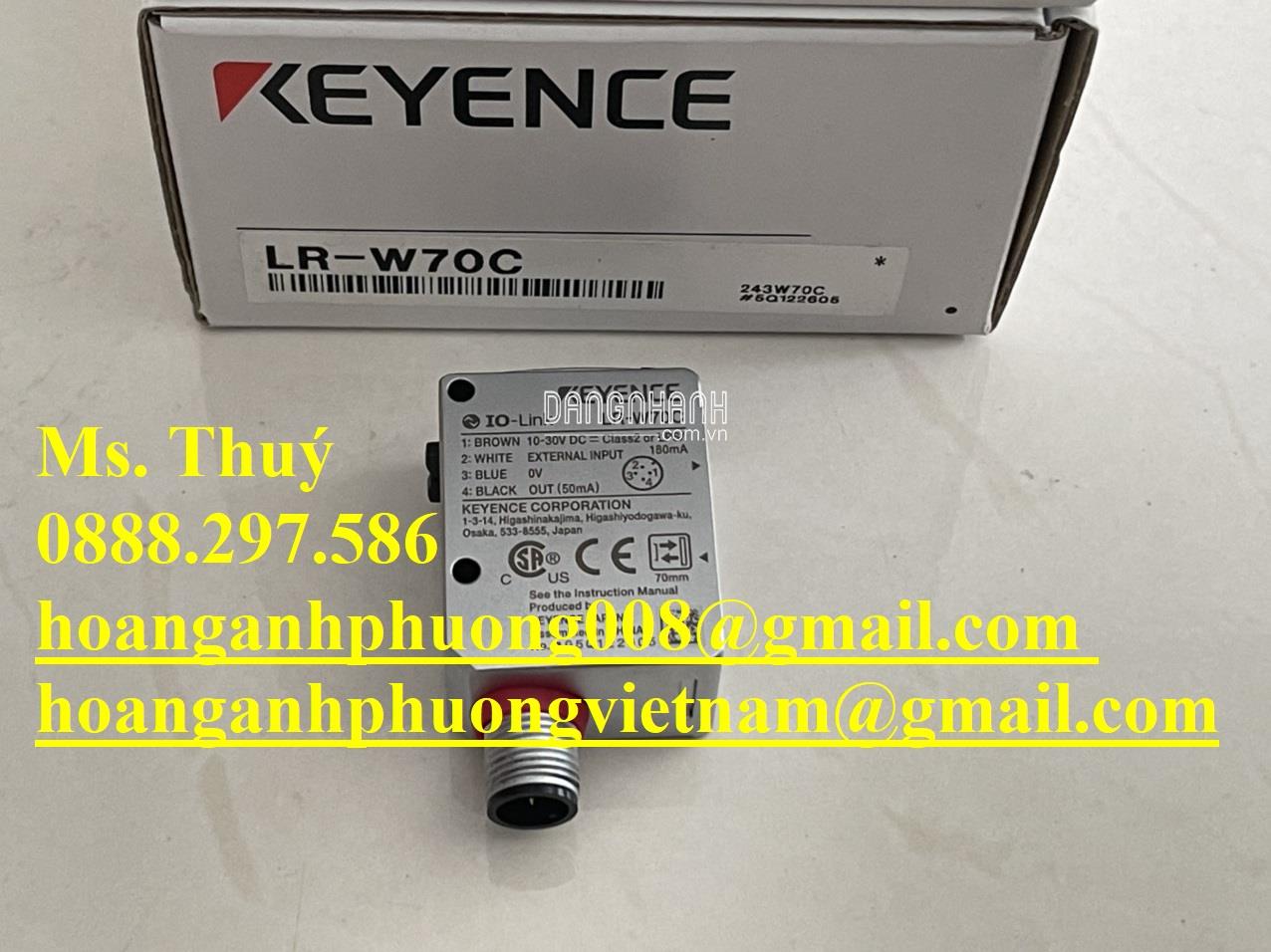 Keyence nhập mới 100% - Cảm biến LR-W70C giá tốt