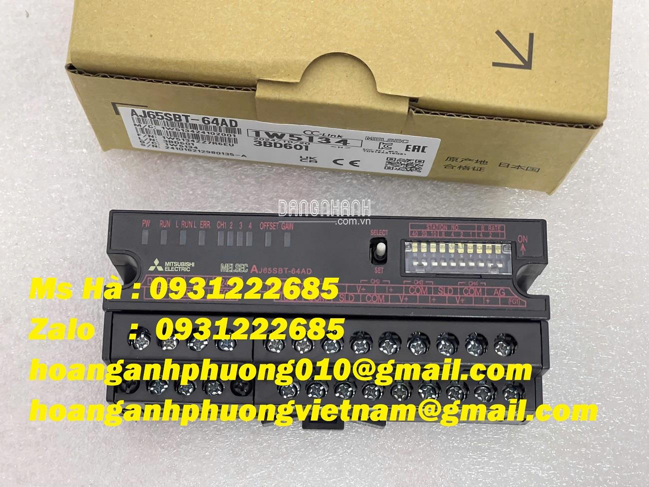 Mô đun AJ65SBT-64AD, AJ65SBTB1-32DT mitsubishi - điện công nghiệp 