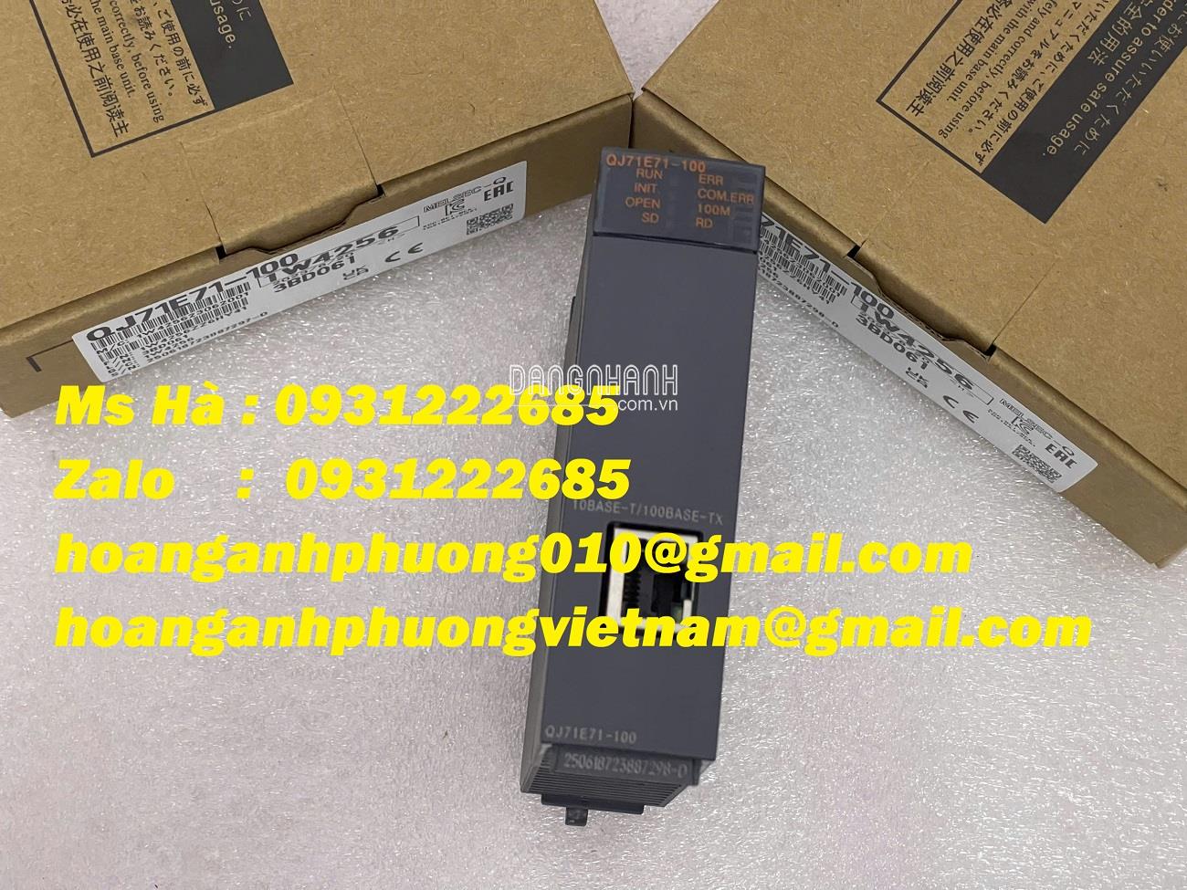 Bộ mô đun QJ71E71-100 mitsubishi - mô đun mạng nhập mới 