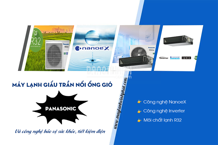 Điều hòa giấu trần PANASONIC mang lại giải pháp làm mát thông minh cho không gian?