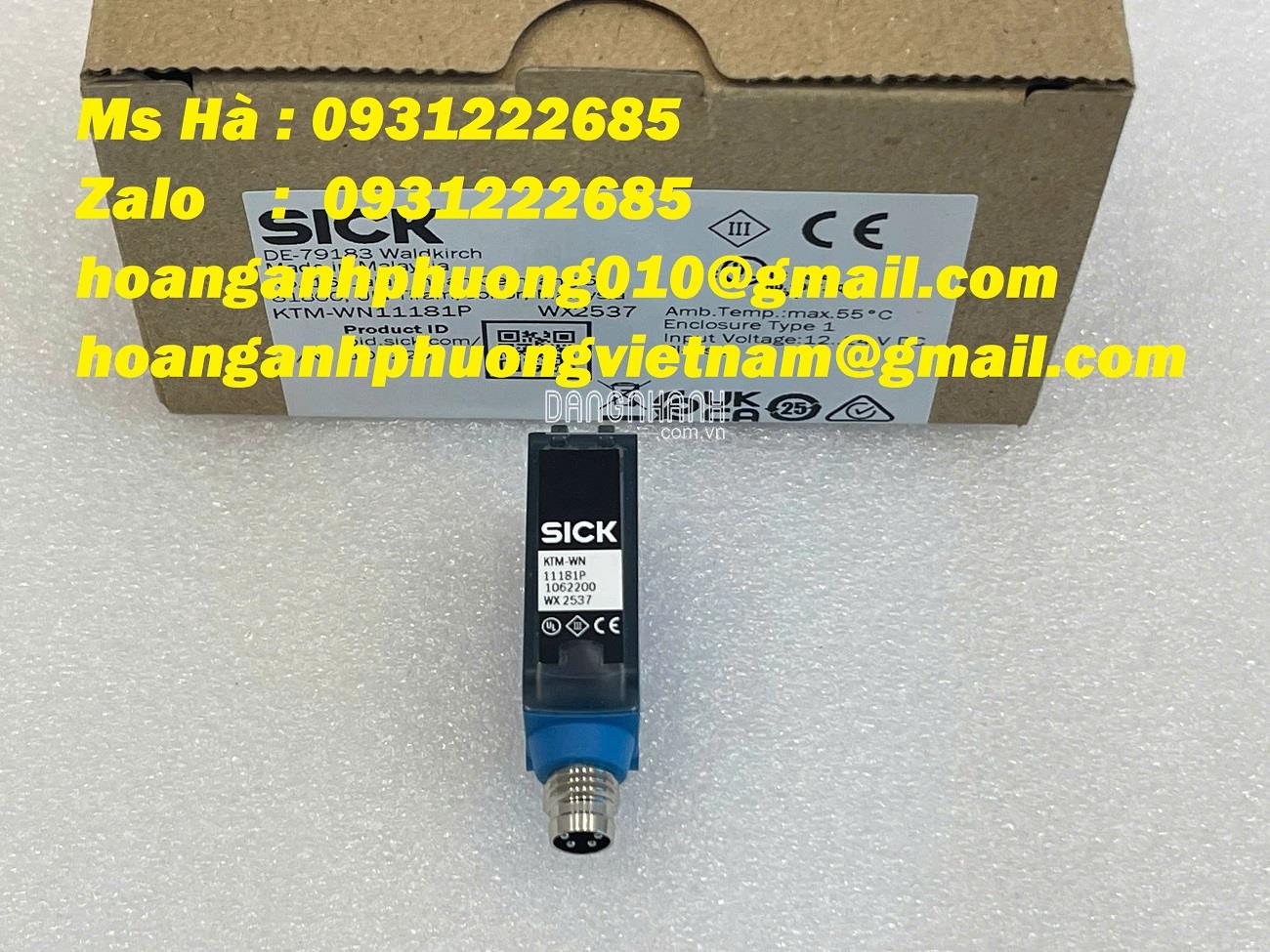 Sick KTM-WN11181P cảm biến tương phản - phát hiện vật thể nhanh 