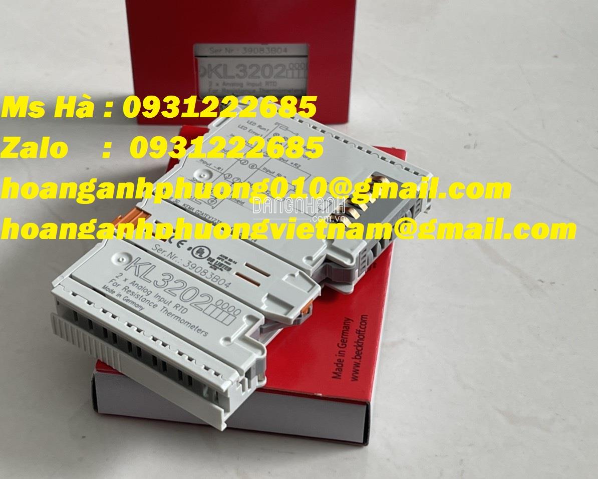 Beckhoff KL3202 mô đun nhập - bảo hành 12 tháng đầy đủ 