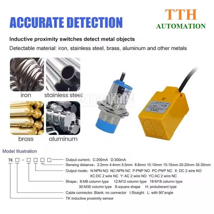 Cảm biến từ TK-30PC15C Toky, cảm biến tiệm cận 
