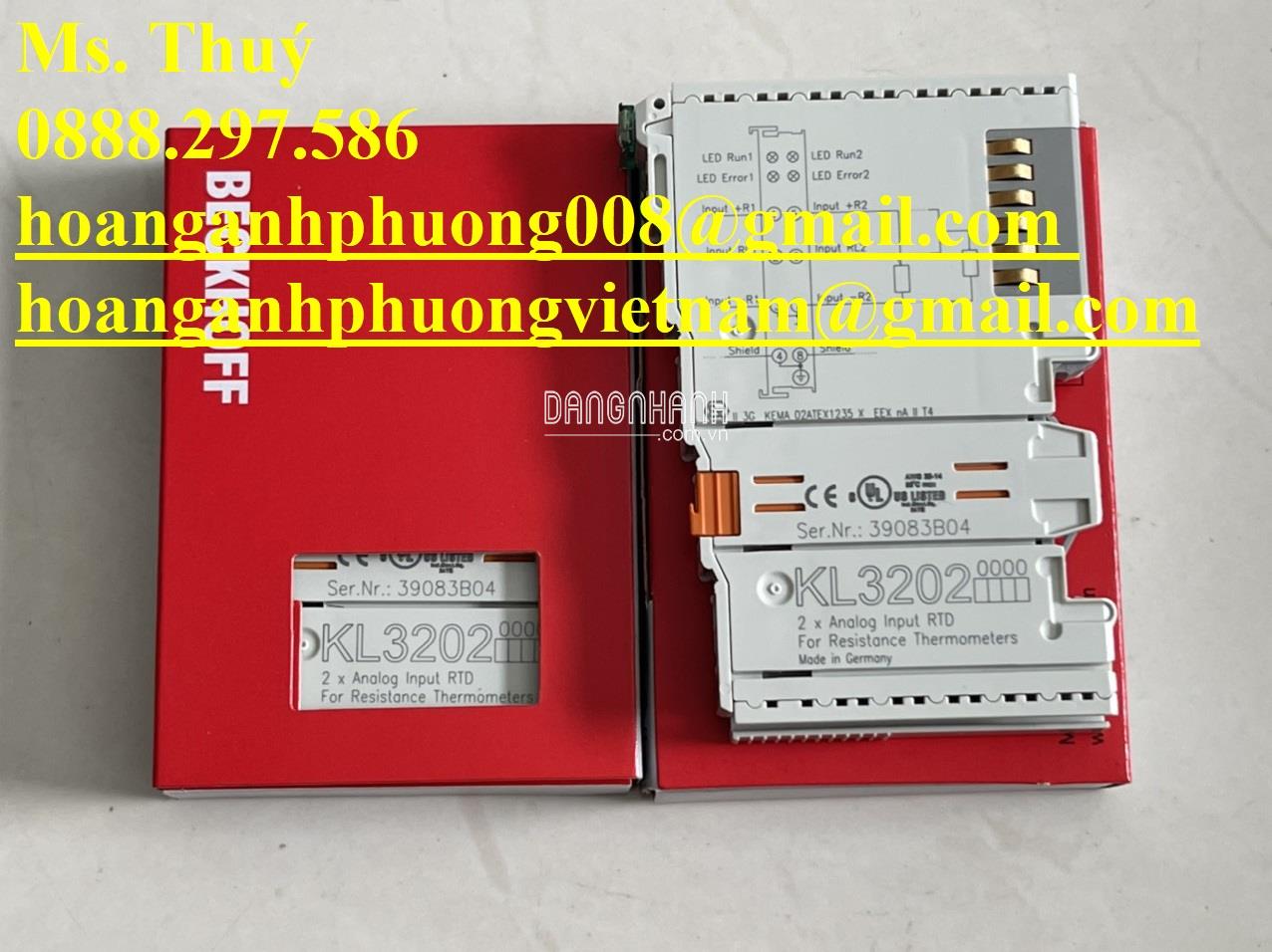 Mô đun Beckhoff KL3202 - Nhà phân phối giá tốt tại Bình Dương