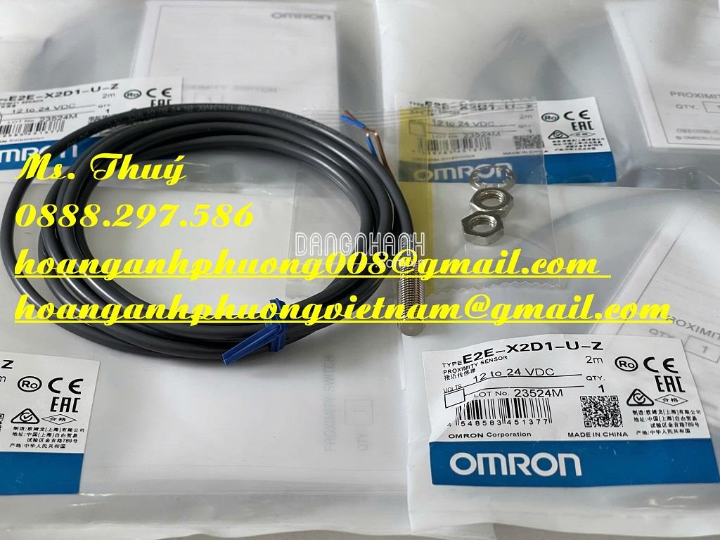 Chuẩn hàng Omron - Cảm biến E2E-X2D1-U-Z - Giá tốt nhất