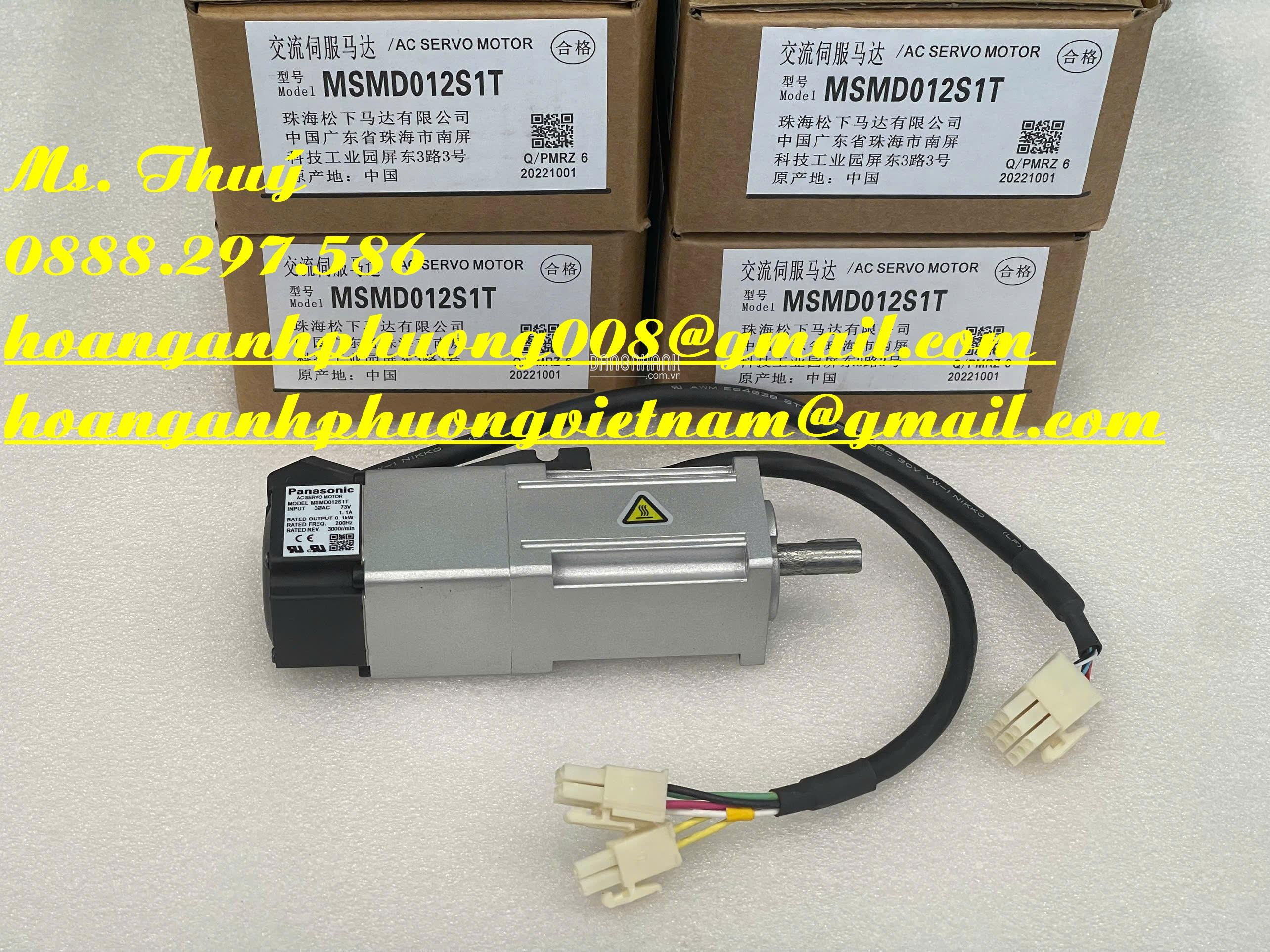 Động cơ mới 100% - Panasonic MSMD012S1T - Giá ưu đãi