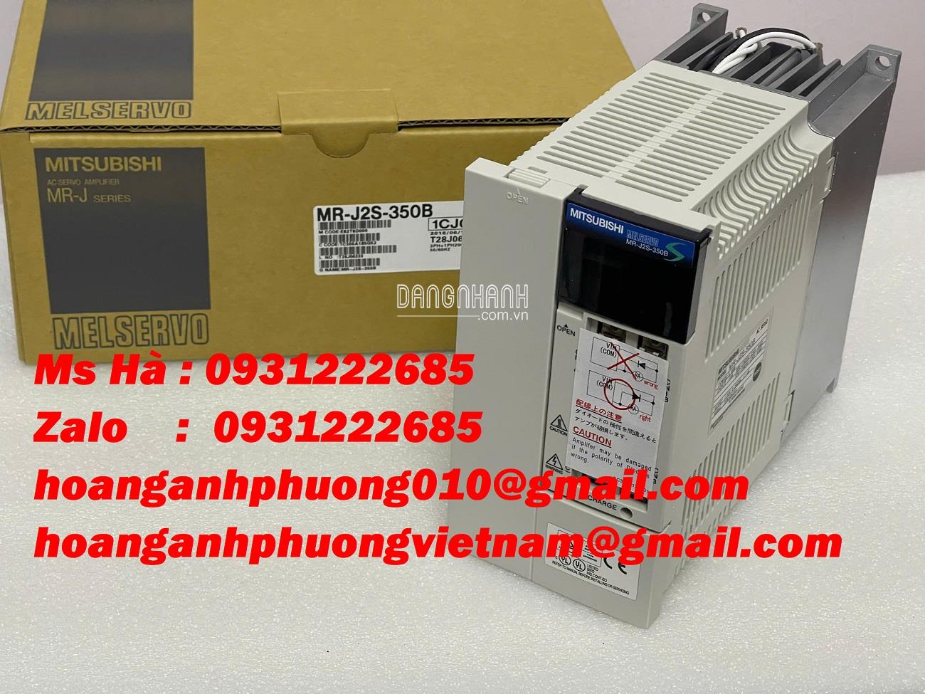 Servo driver - Bộ điều khiển Mitsubishi MR-J2S-350B nhập mới 