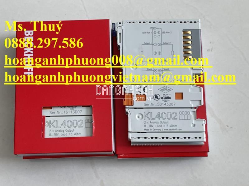 Chuyên Module Beckhoff KL4002 - Giá tốt nhất toàn quốc