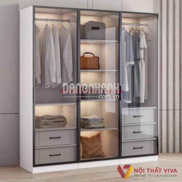 Top Tủ Quần Áo Kính Mở Siêu HOT, Nổi Bật Nhất Trên Thị Trường Hiện Nay