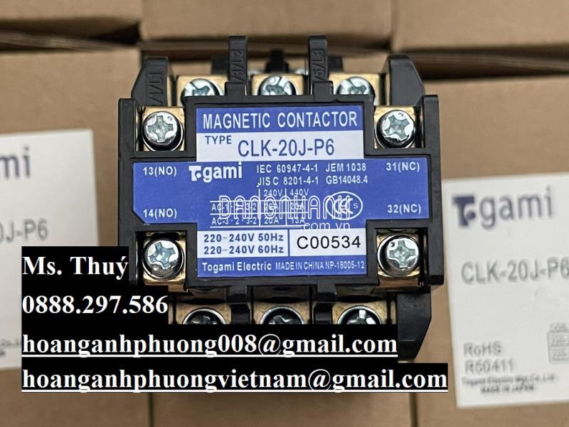 Hàng nhập khẩu - Khởi động từ Togami CLK-26J-P6 